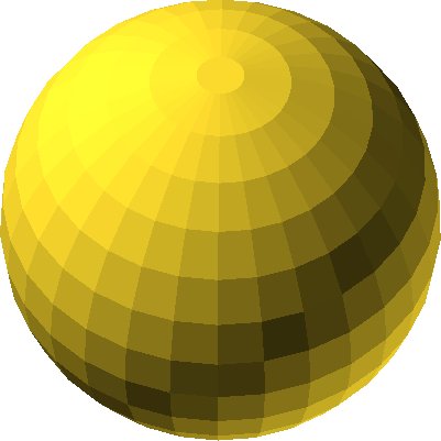 sphere(r = 25);